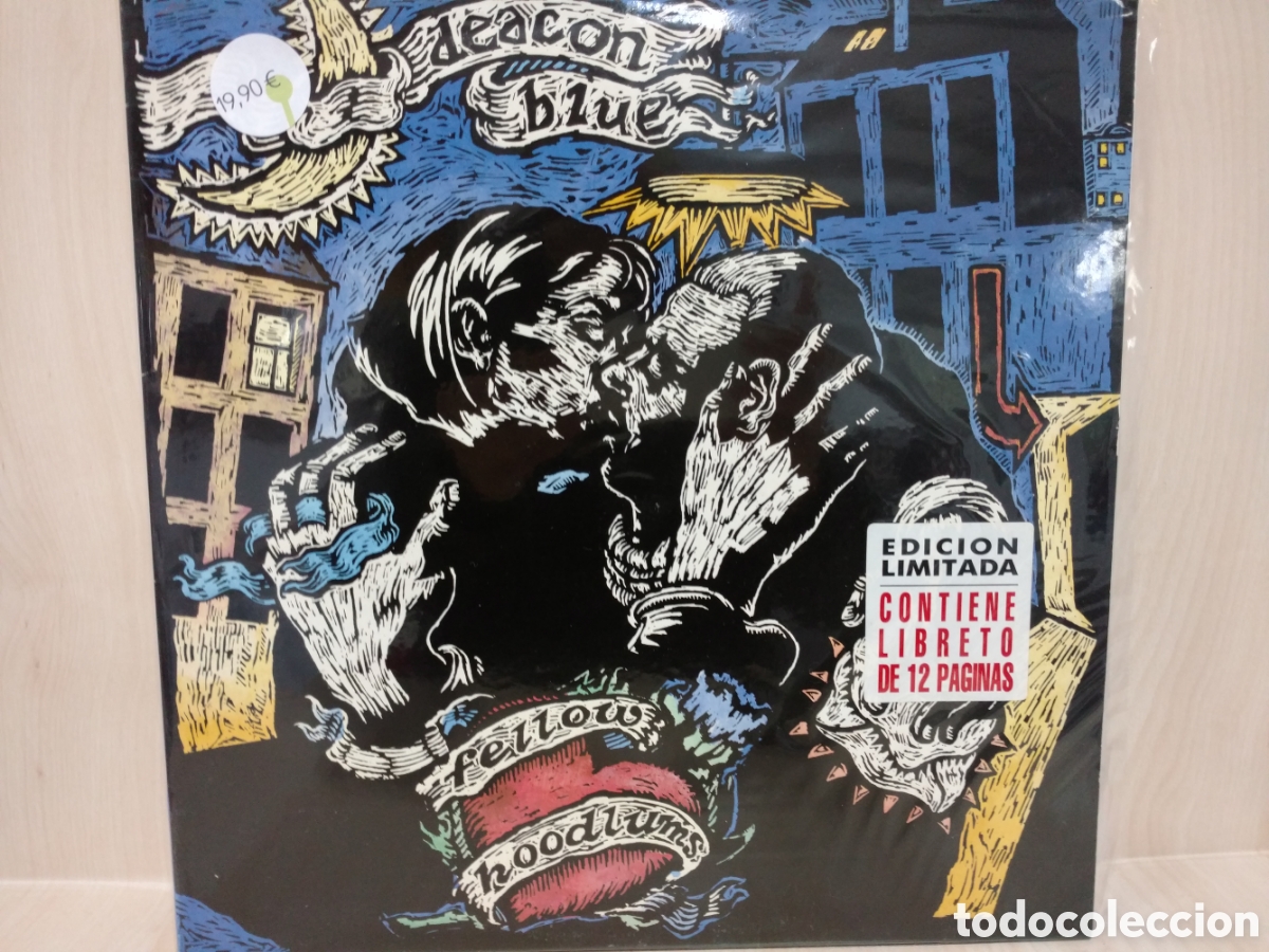 Discos de vinilo: Deacon Blue - Fellow Hoodlums (LP) - Foto 1