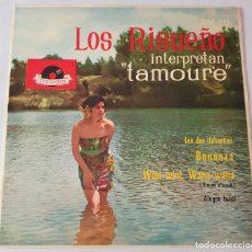 Discos de vinilo: LOS RISUEÑO - EP SPAIN 1963 - POLYDOR - PRE MARTIN'S GRUPO EXTREMEÑO -VERS EUROVISION CONNY FROBOESS. Lote 386436619