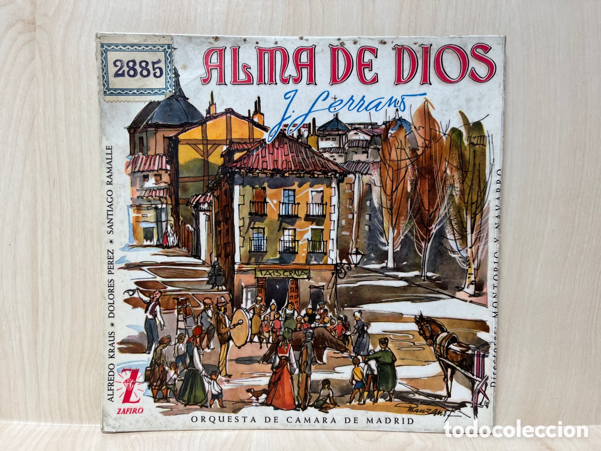 Discos de vinilo: Jose Serrano - Alma Del Dios (7&rdquo;, EP) - Foto 1