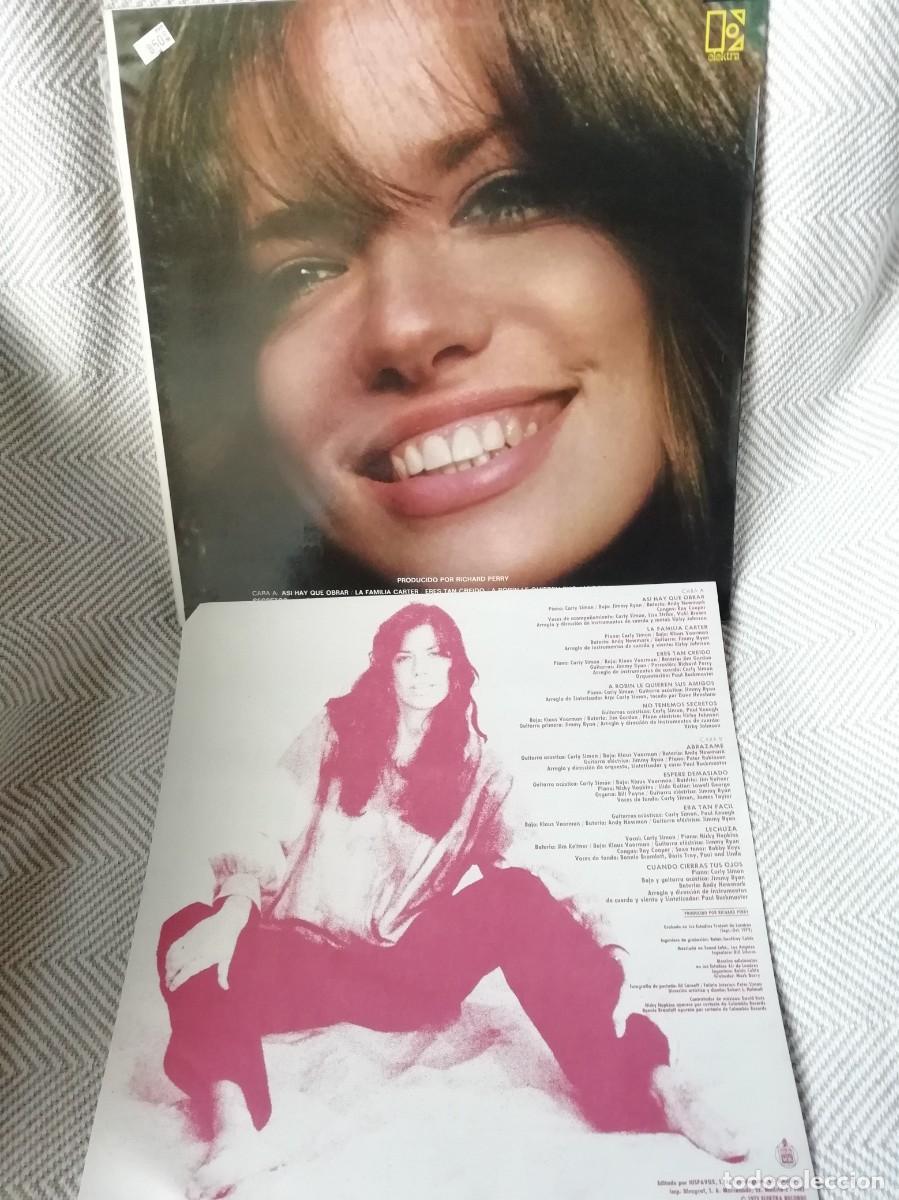 Discos de vinilo: Carly Simon, No secrets - Foto 2