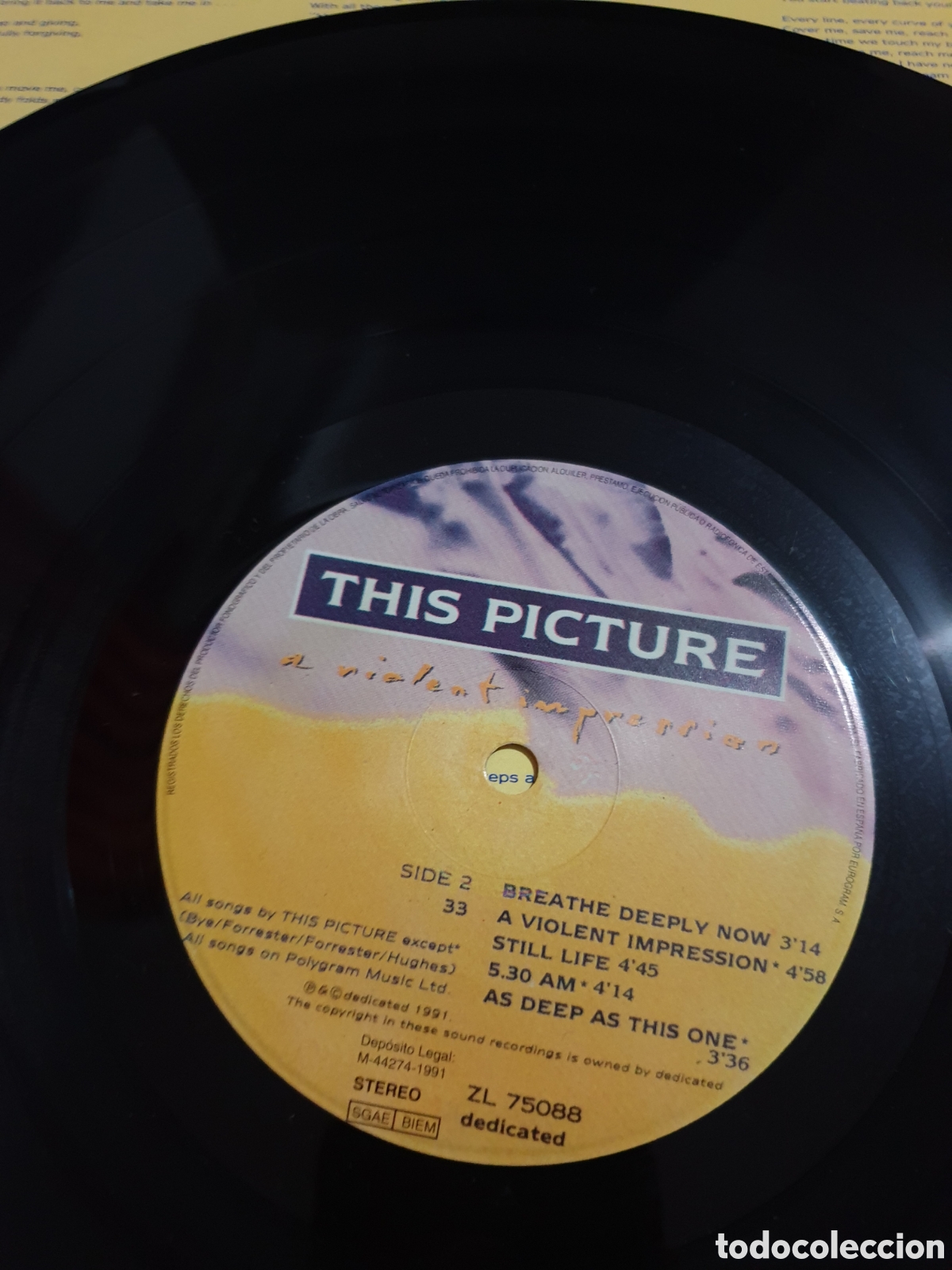 Discos de vinilo: This picture - a violent expression - Foto 3