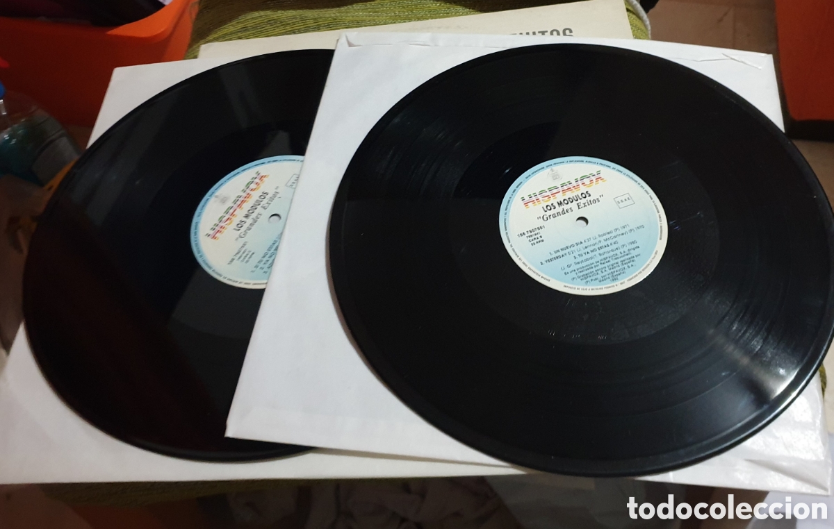 Discos de vinilo: M&oacute;dulos - grandes exitos - Foto 4