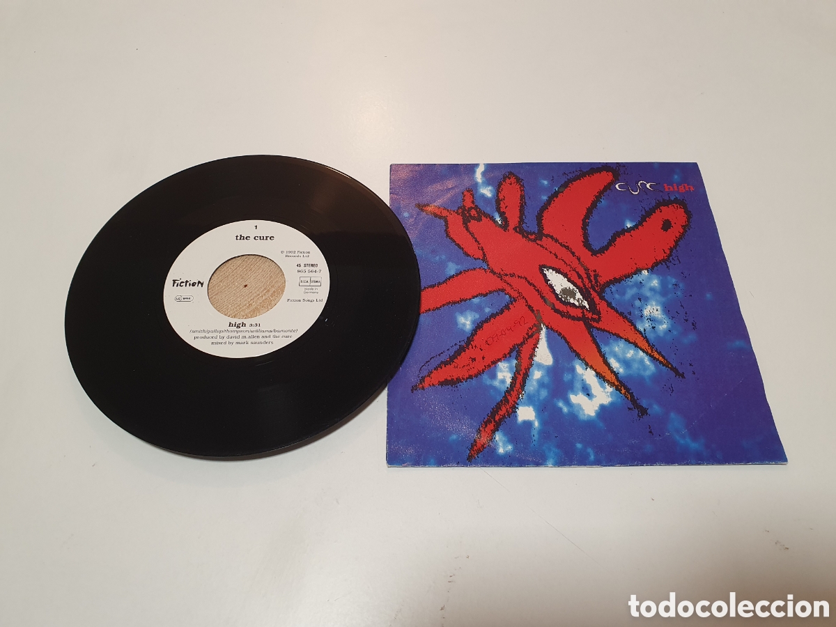 Discos de vinilo: The Cure High 7&rdquo; vinilo - Foto 1