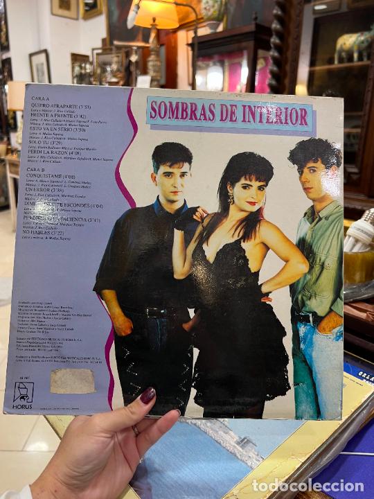 Discos de vinilo: LP SOMBRAS DE INTERIOR - Foto 2