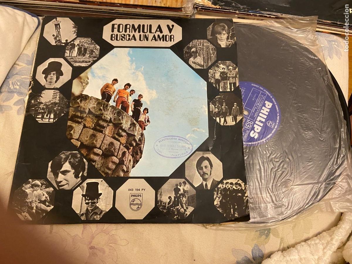 Discos de vinilo: FORMULA V BUSCA UN AMOR LP 1969 - Foto 1