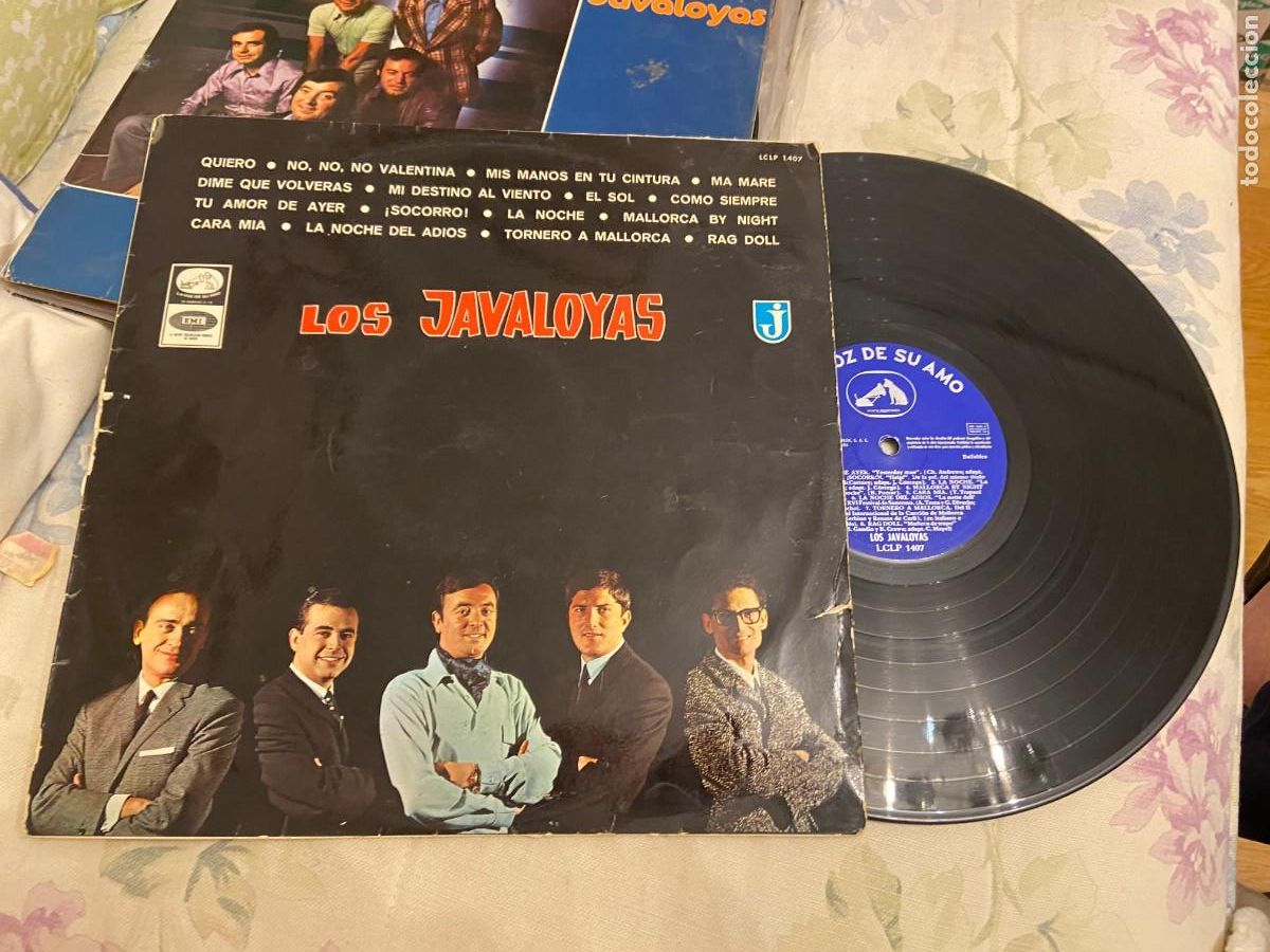 Discos de vinilo: LOS JAVALOYAS LP 1966 LA VOZ DE SU AMO - Foto 1