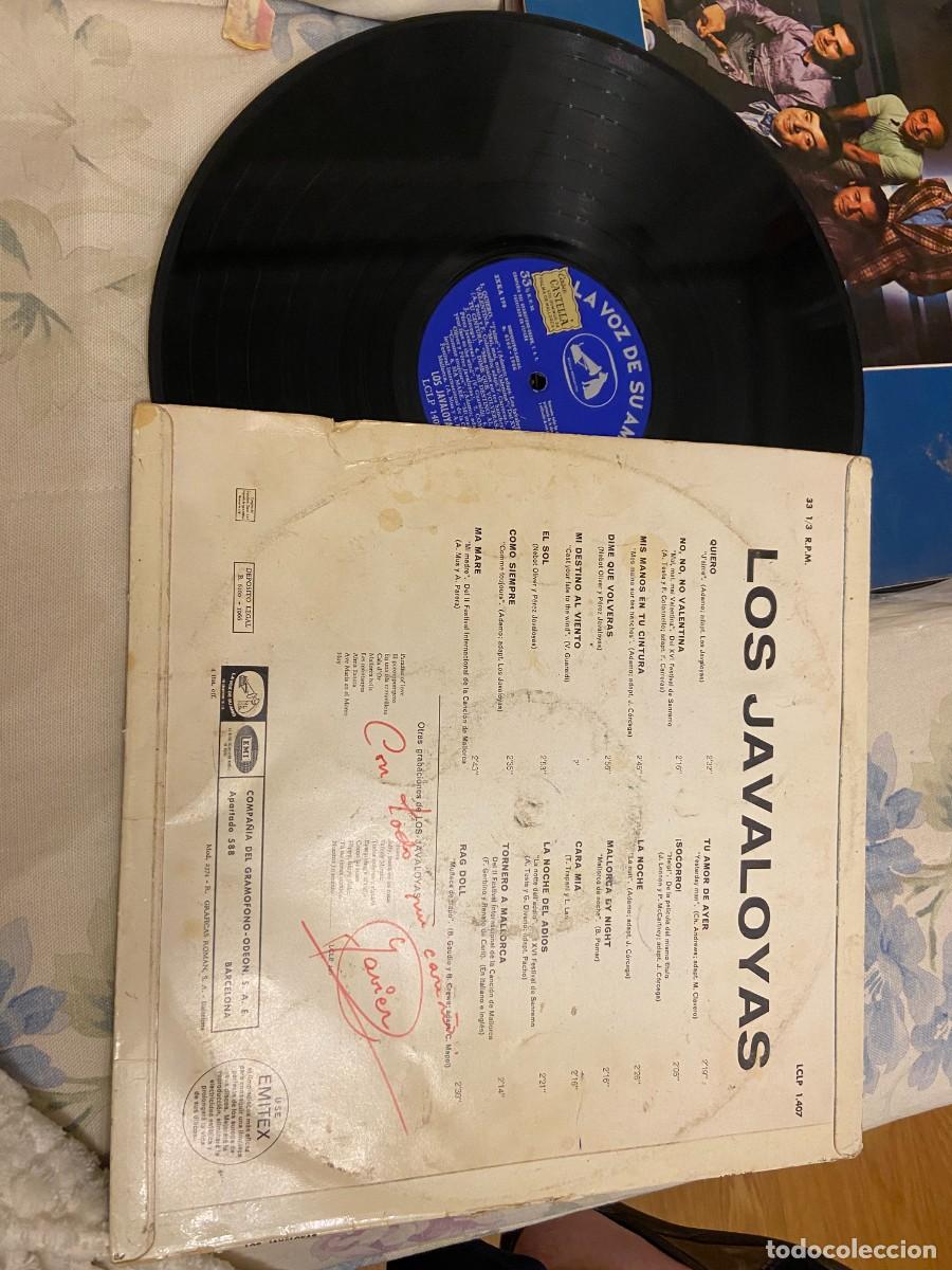 Discos de vinilo: LOS JAVALOYAS LP 1966 LA VOZ DE SU AMO - Foto 2