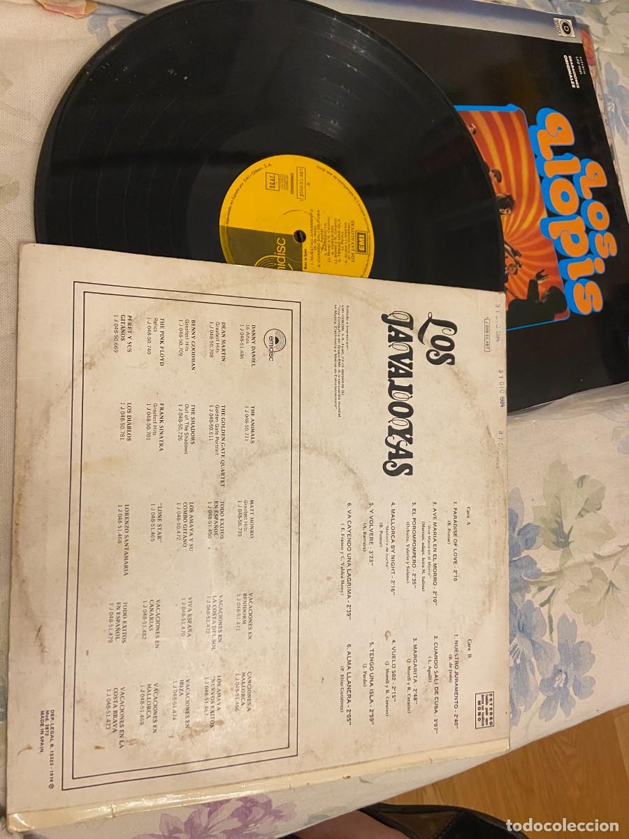 Discos de vinilo: LOS JAVALOYAS LP 1974 - Foto 2