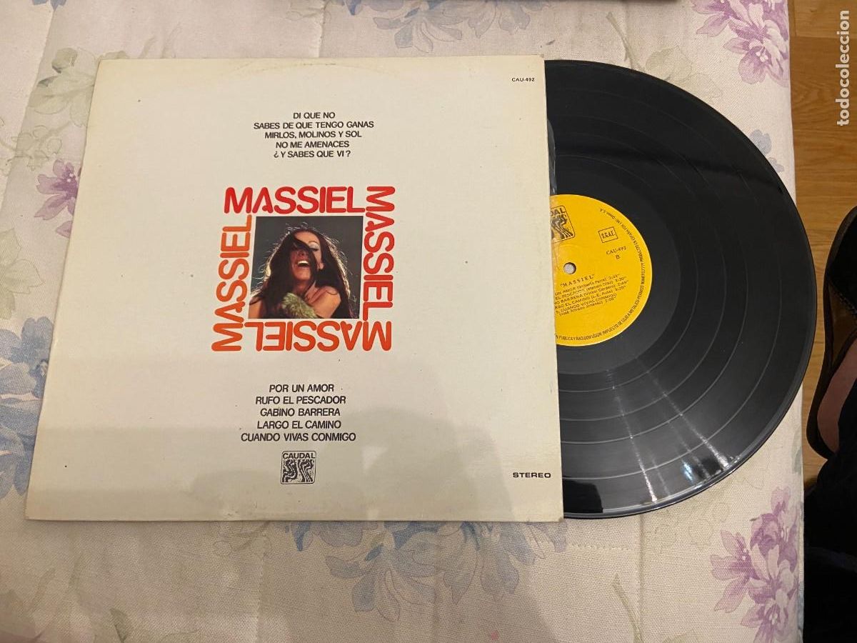Discos de vinilo: MASSIEL CAUDAL LP 1977 MUY BUEN ESTADO