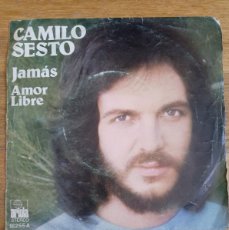 Discos de vinilo: CAMILO SESTO - JAMAS (SG) 1975