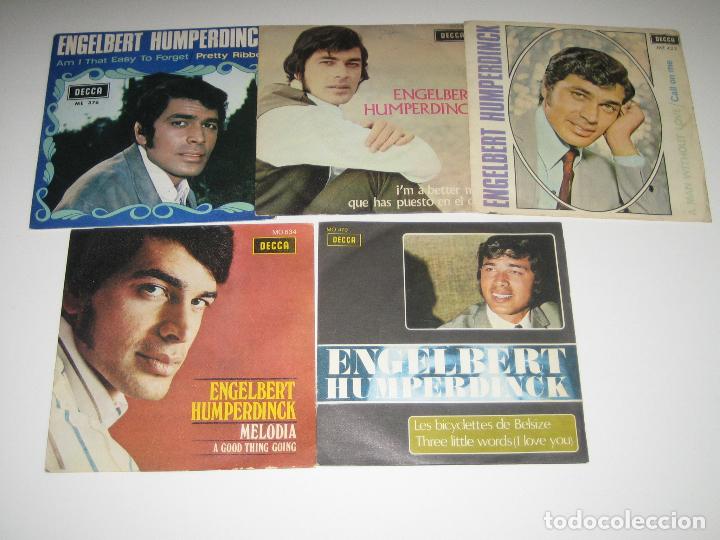 Discos de vinil: ENDELBERG HEMPERDING - LOTE DE 5 DISCOS PEQUE&Ntilde;OS