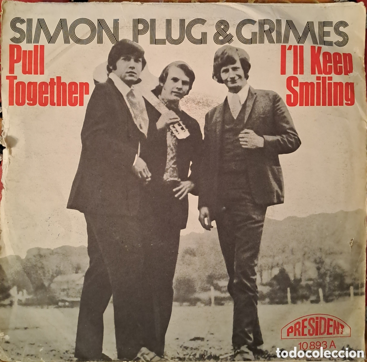 Discos de vinilo: ***Simon, Plug & Grimes&nbsp;&ndash;&nbsp;Pull Together. LCS.1 - Foto 2