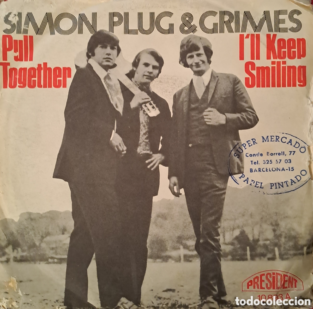 Discos de vinilo: ***Simon, Plug & Grimes&nbsp;&ndash;&nbsp;Pull Together. LCS.1 - Foto 1