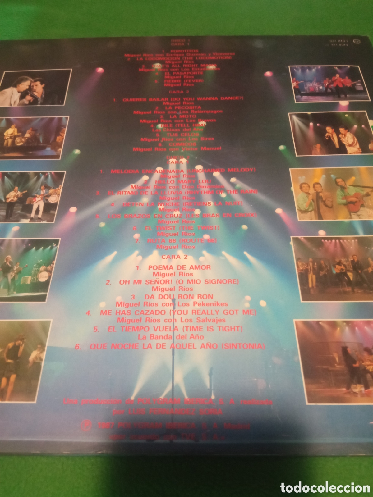 Discos de vinilo: Miguel R&iacute;os - Que noche la de aquel a&ntilde;o - Foto 2