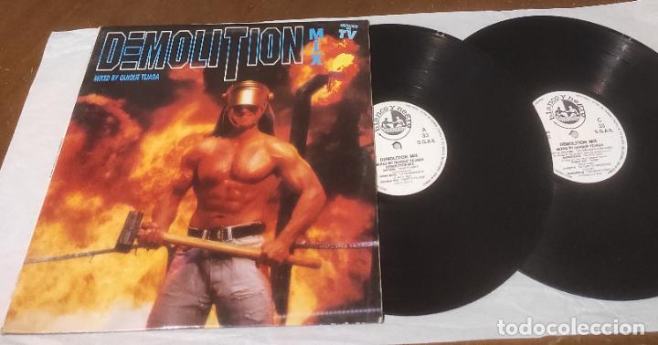 Discos de vinilo: DEMOLITION MIX. MIXED BY QUIQUE TEJADA. DOBLE LP-**