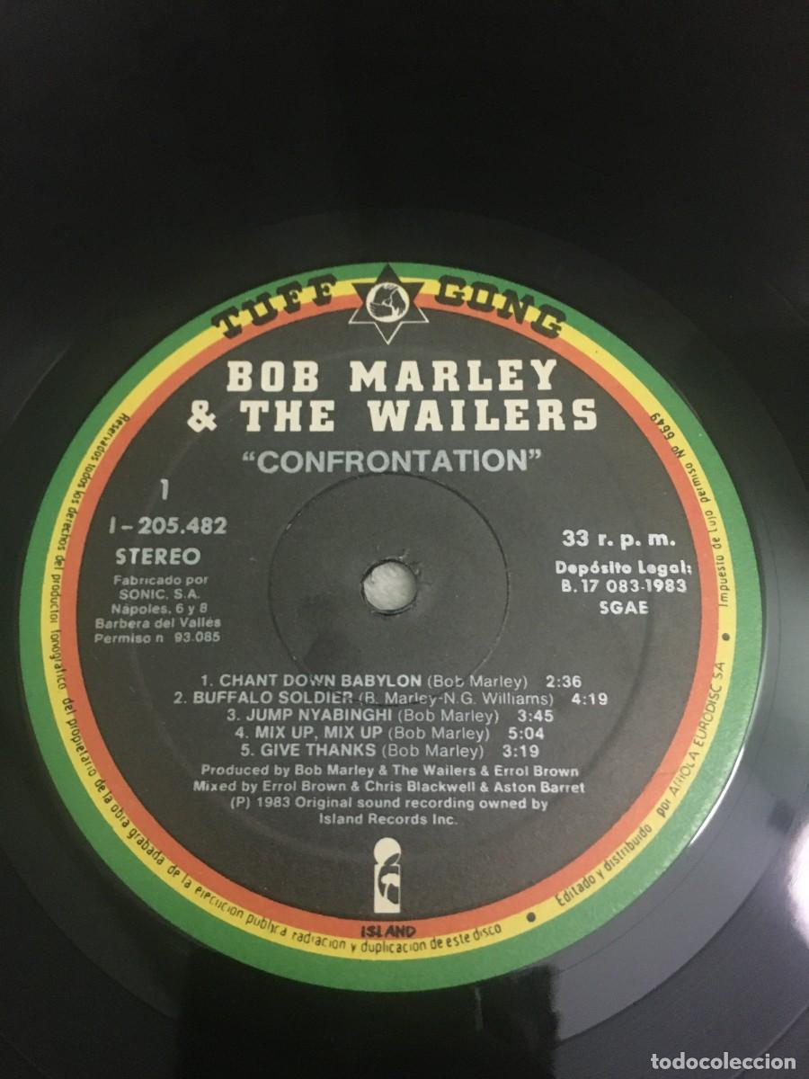 Discos de vinilo: Bob Marley & The Wailers &lrm;&ndash; Confrontation - Foto 4
