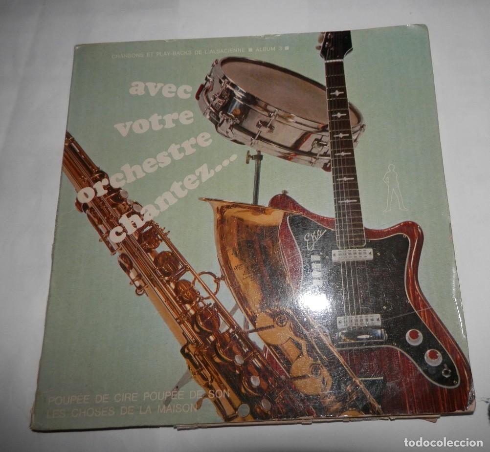 Discos de vinil: DISCO SINGLE DE VINILLO DE CHANSONS ET PLAY-BACKS