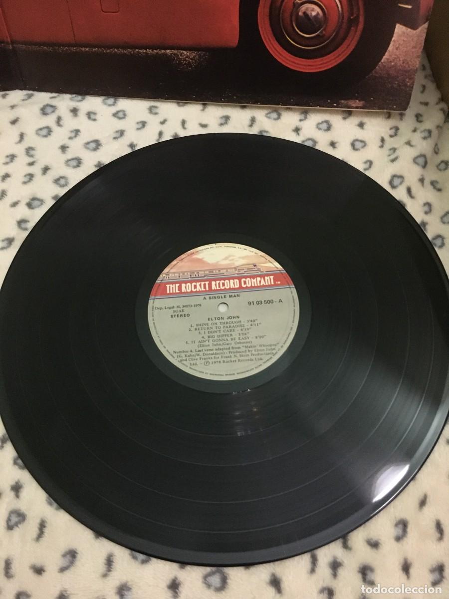 Discos de vinilo: Elton John &lrm;&ndash; A Single Man - Foto 4