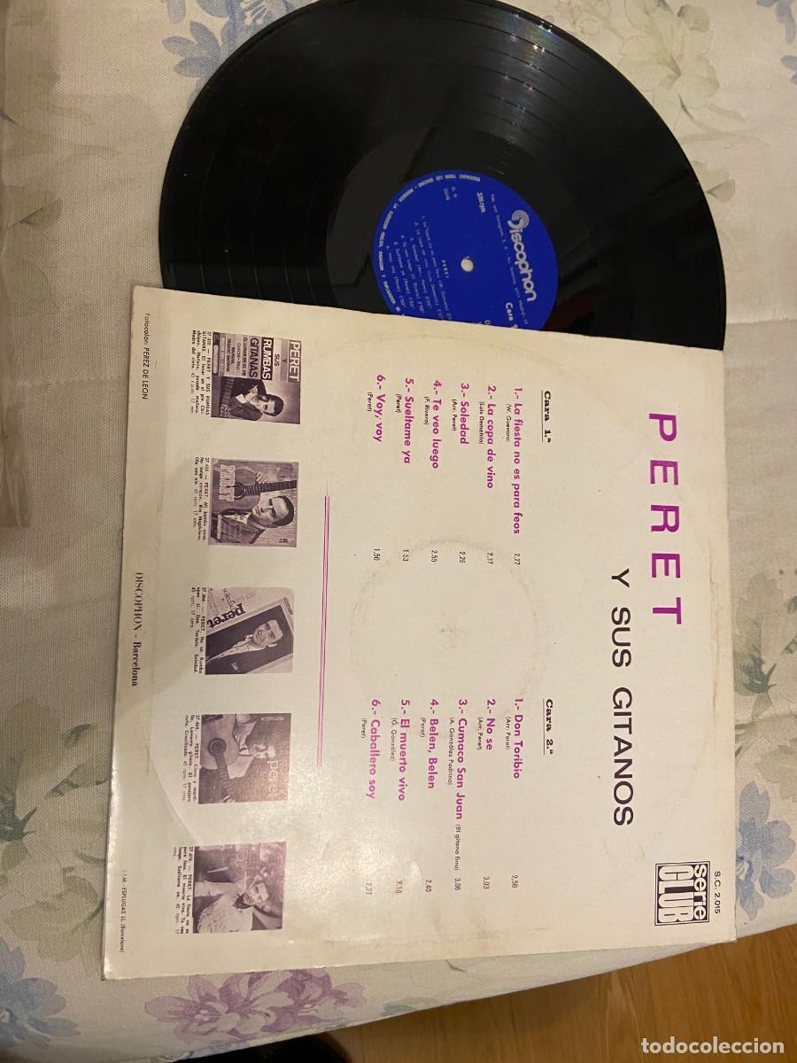 Discos de vinilo: PERET Y SUS GITANOS LP 1967 BUEN ESTADO - Foto 2