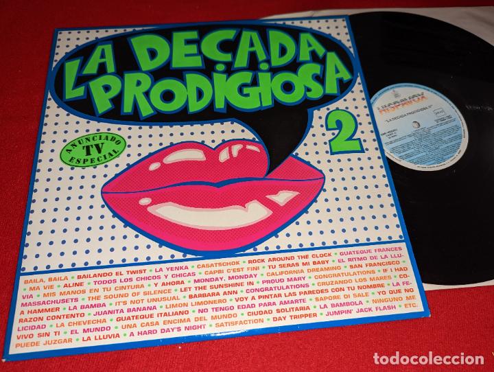 Discos de vinilo: LA DECADA PRODIGIOSA 2 LP 1986 Hispavox VINILO - Foto 1