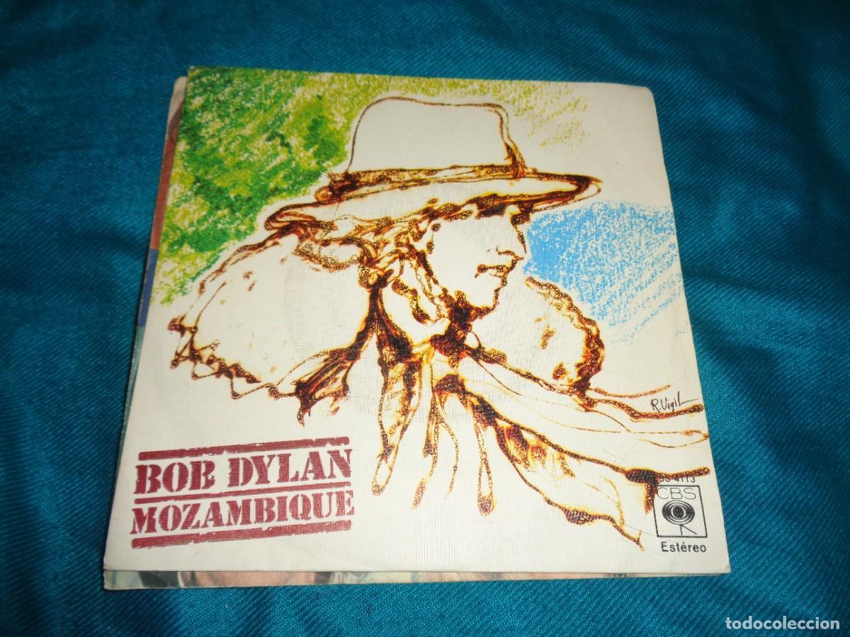 Discos de vinilo: BOB DYLAN. MOZAMBIQUE / OH, HERMANA. CBS, 1976. IMPECABLE(#) - Foto 1