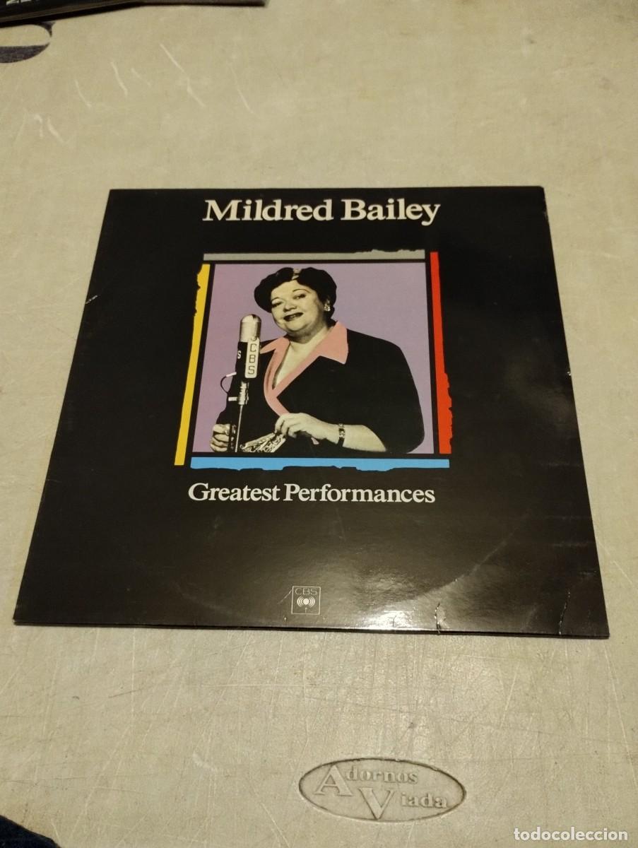 Discos de vinilo: Mildred Bailey LP Gratest Perfomances - Foto 1