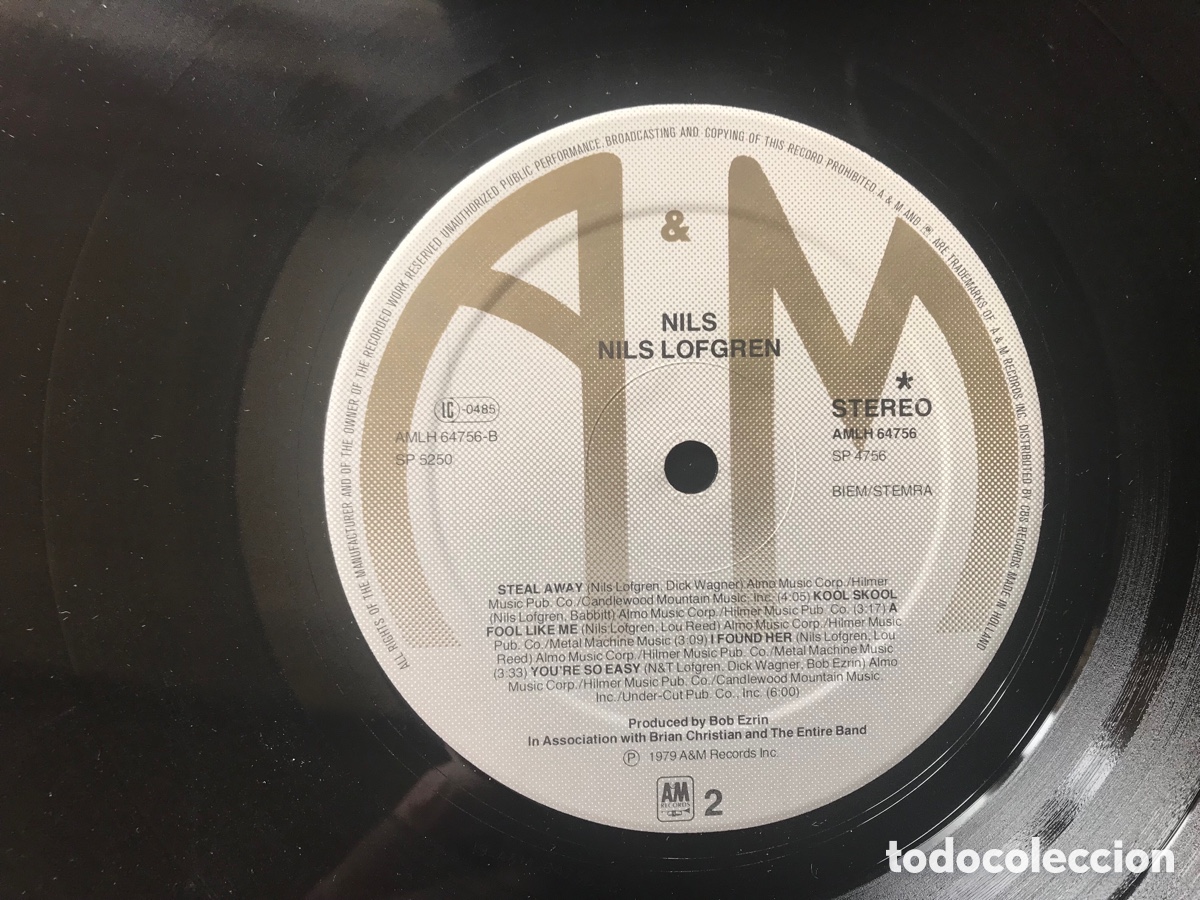 Discos de vinilo: Nils. Nils Lofgren. - Foto 8