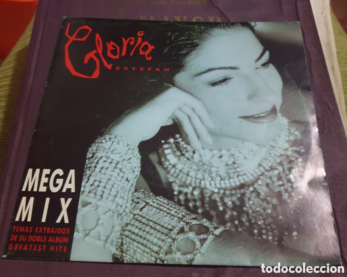 Discos de vinilo: Gloria Estefan&nbsp;&ndash;&nbsp;Megamix - Foto 1