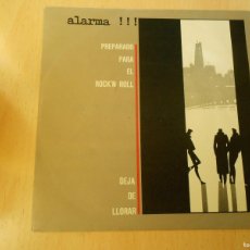 Discos de vinilo: ALARMA !!!, SG, PREPARADO PARA EL ROCK´N ROLL + 1, AÑO 1985, MERCURY 880.759-7. Lote 386796534