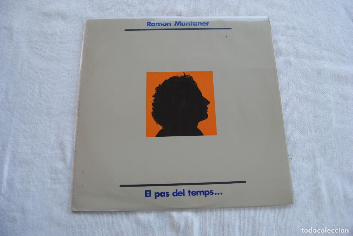 Discos de vinilo: 5.- Ramon. Muntaner. lp. El pas del temps.... edigsa 1982. com nou - Foto 1