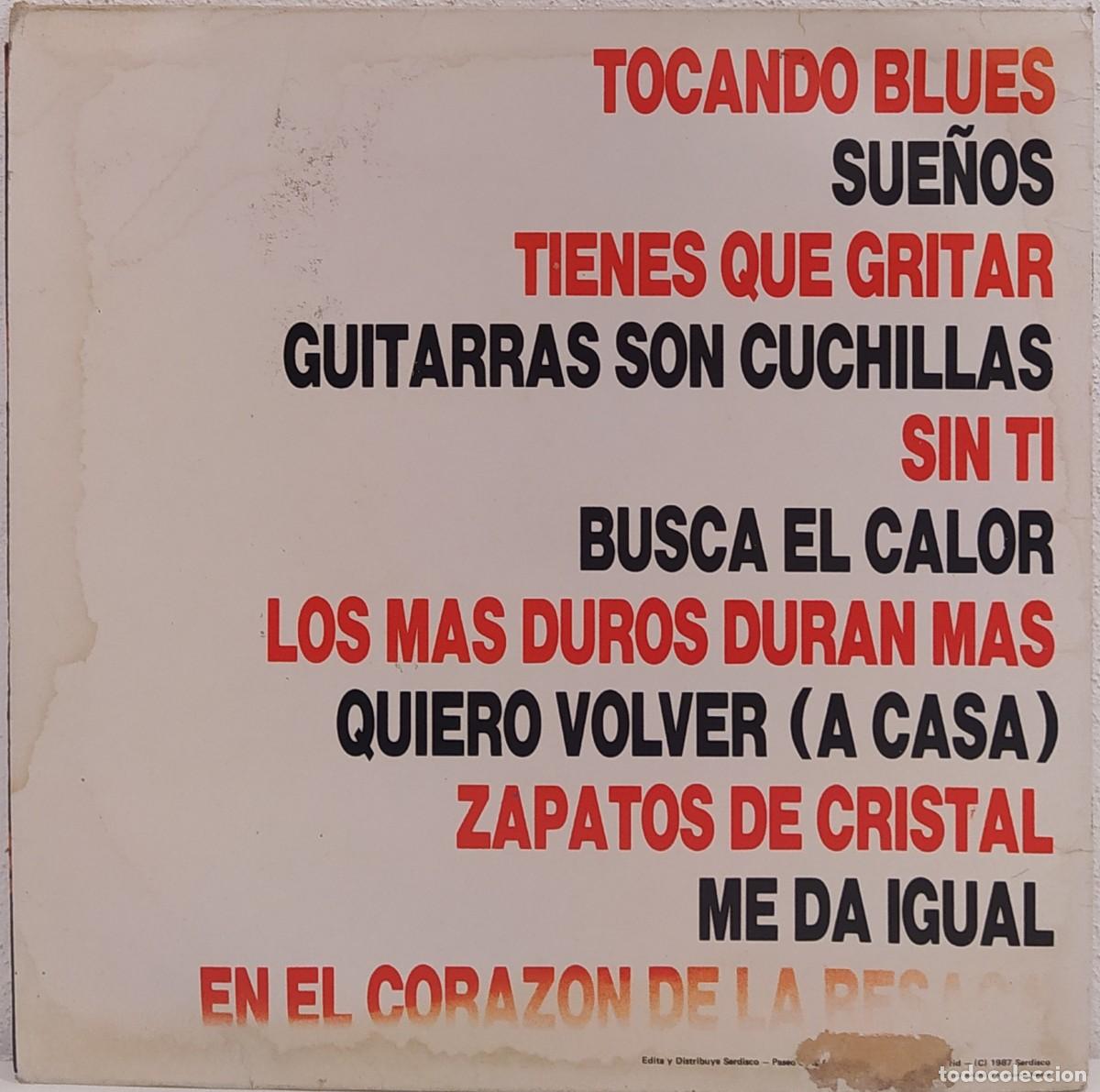 Discos de vinilo: LP Los Elegantes - Los Gatos De Mi Marrio - Foto 2