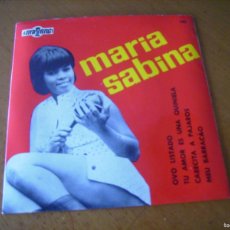 Discos de vinilo: EP : MARIA SABINA - OVO LISTADO + 3 RARO ED SPAIN 1967 EX. Lote 386847659