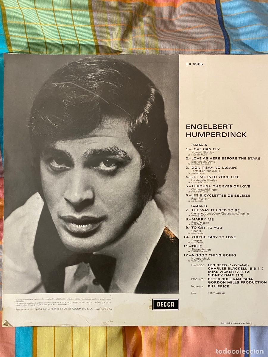 Discos de vinilo: ENGELBERT HUMPERDINCK VINILO SELLO DECCA - Foto 2
