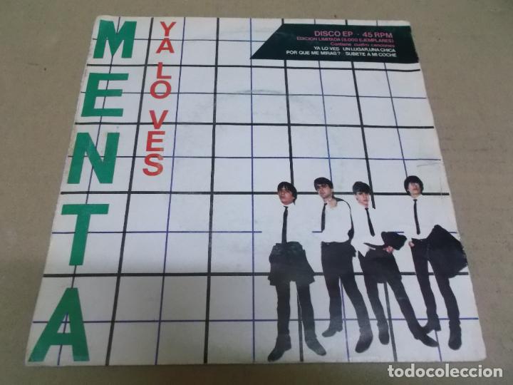 Discos de vinilo: MENTA (EP) YA LO VES A&Ntilde;O &ndash; 1980 - Foto 1