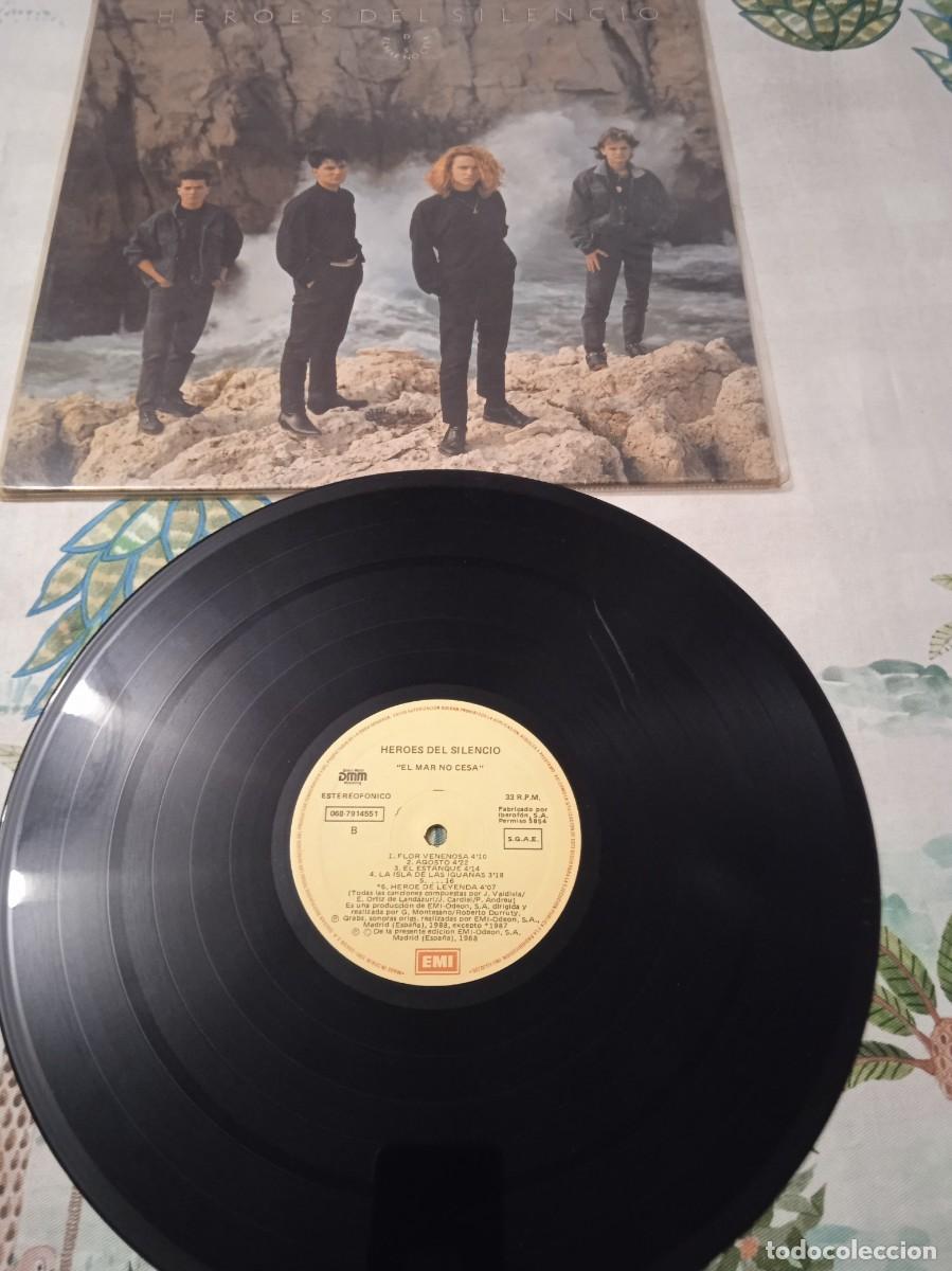 Discos de vinilo: Vinilo lp h&eacute;roes del silencio a&ntilde;o 1988 - Foto 1