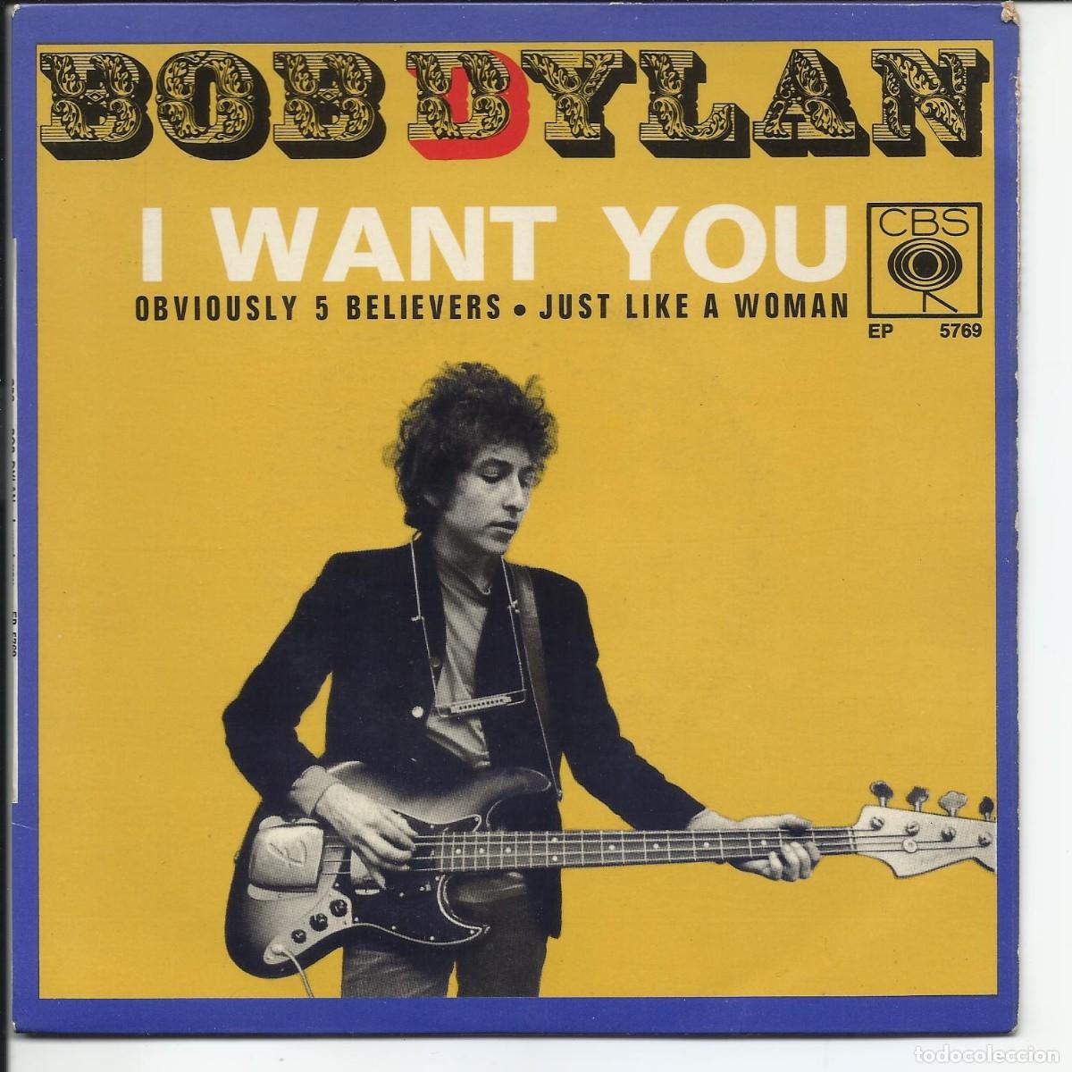 bob dylan .-i want you single cbs ‎ep 5769 fran Buy EP vinyl records of  Pop-Rock International of the 50s and 60s on todocoleccion
