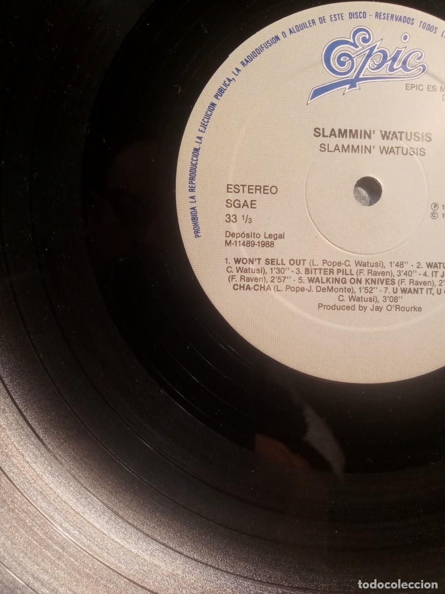 Discos de vinilo: SLAMMIN WATUSIS - Idem. - Foto 2