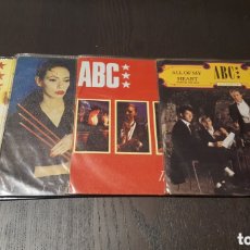Discos de vinilo: LOTE SINGLES - ABC - TEARS ARE NOT ENOUGH, POISON ARROW, THE LOOK OF LOVE, ALL OF MY HEART