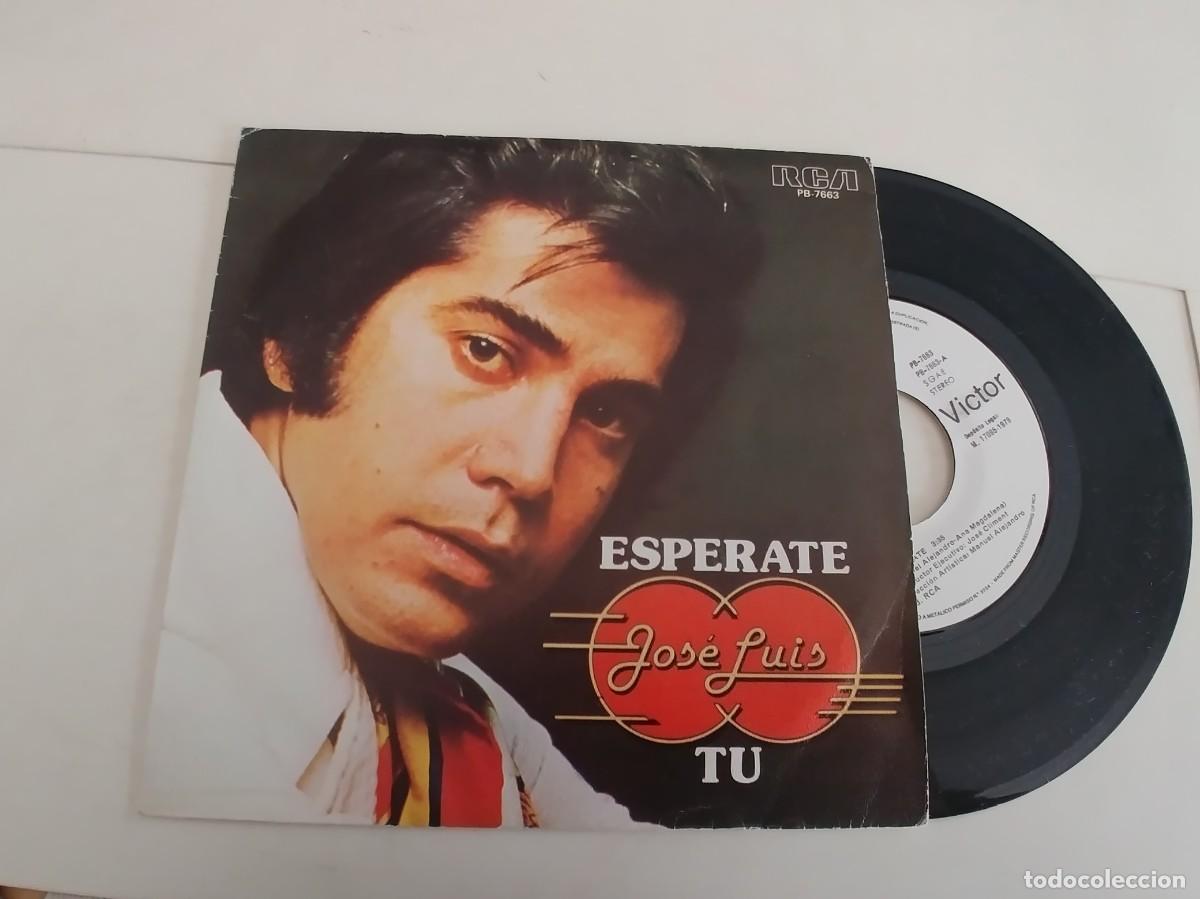 Discos de vinilo: JOSE LUIS-SINGLE ESPERATE-NUEVO - Foto 1