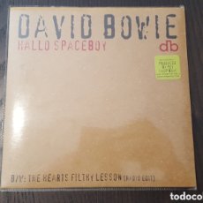 Discos de vinilo: SINGLE - DAVID BOWIE – HALLO SPACEBOY - RCA – 74321353847, BMG RECORDS (UK) LTD. – PINK VINYL. Lote 386951639