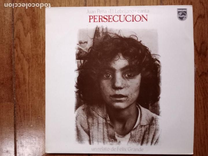 Discos de vinilo: Juan Pe&ntilde;a &rdquo;el Lebrijano&rdquo; - persecuci&oacute;n - Foto 1