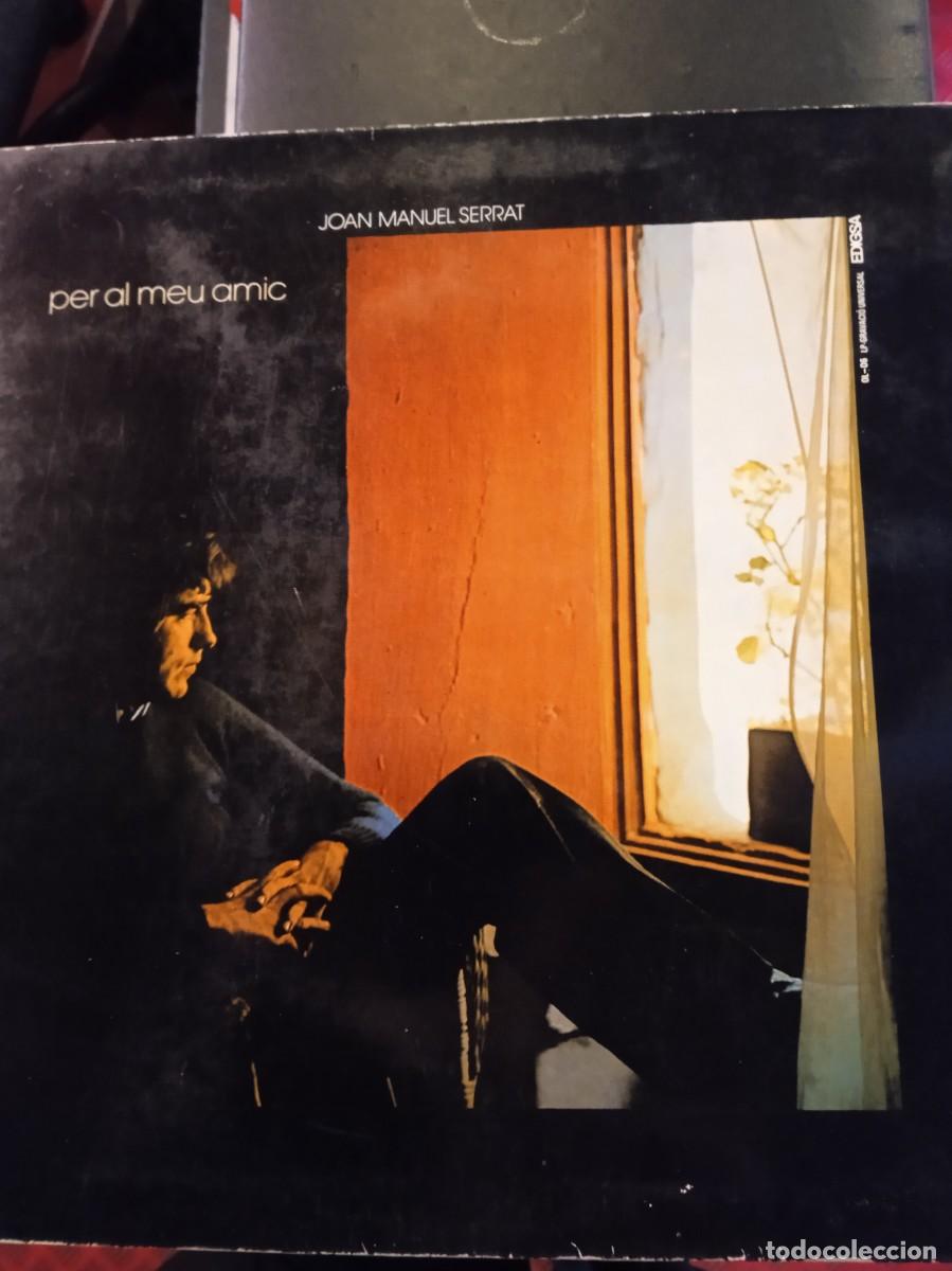 Discos de vinilo: JOAN MANUEL SERRAT- PER AL MEU AMIC. LP - Foto 1
