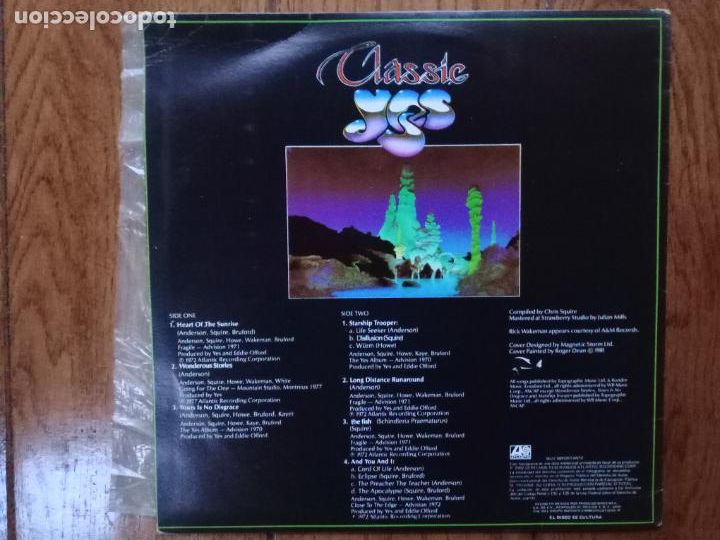 Discos de vinilo: Yes - classic - Foto 2