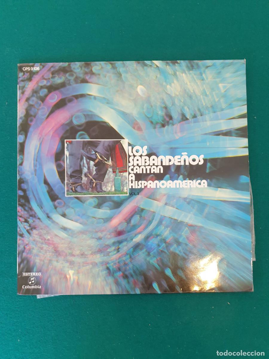 Discos de vinilo: LOS SABANDE&Ntilde;OS - CANTAN A HISPANOAMERICA - Foto 1