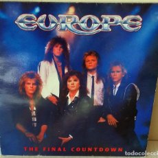 Discos de vinilo: EUROPE - THE FINAL COUNTDOWN EPIC - 1986. Lote 387032594