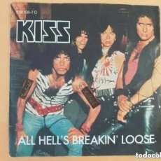Discos de vinilo: KISS - ALL HELL´S BREAKIN´LOOSE (SG) 1983 EDICION ALEMANA.