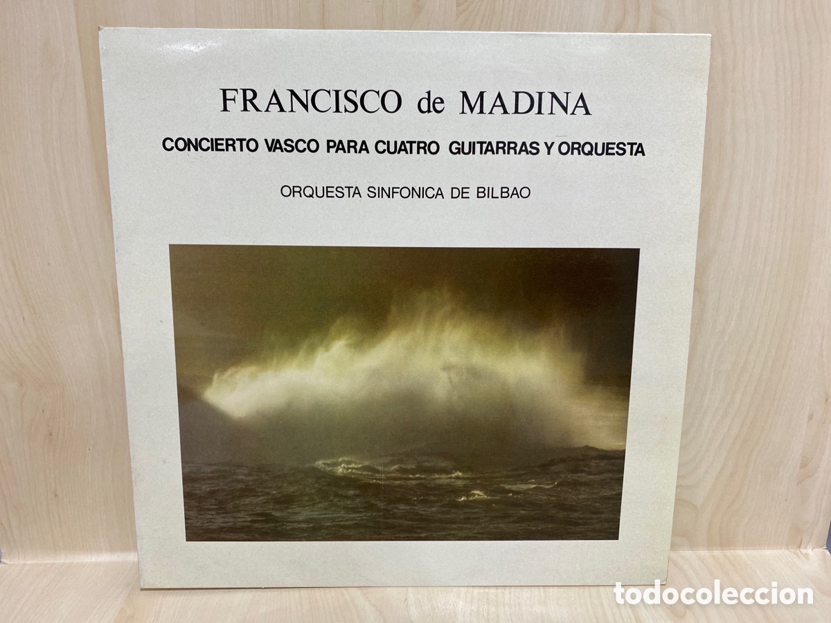 Disques de vinyle: Aita Madina - Concierto Vasco Para Quatro Guitarras Y Orquesta (LP, Album)