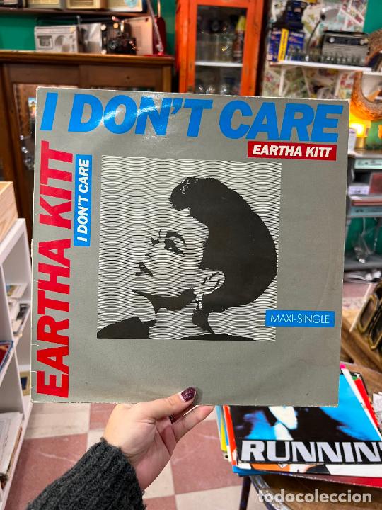 Discos de vinilo: LP I DONT CARE - EARTHA KITT - Foto 1