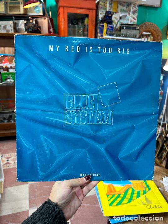 Discos de vinilo: LP BLUE SYSTEM - MY BED IS TOO BIG - Foto 1