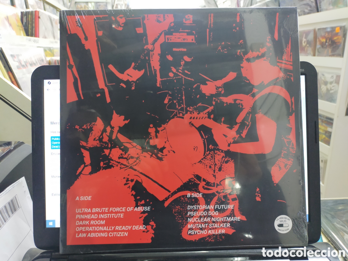 Discos de vinilo: Zodd LP operationally ready dead 2018 precintado punk de Singapur - Foto 2